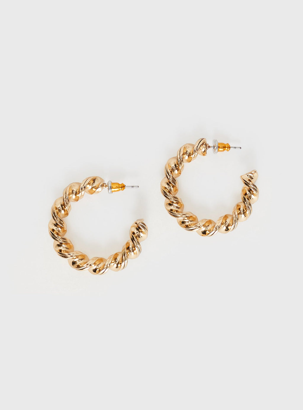 Sansa Twisted Earrings Gold