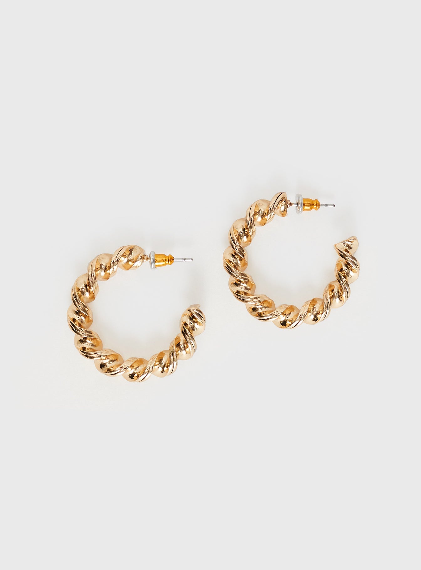 Sansa Twisted Earrings Gold