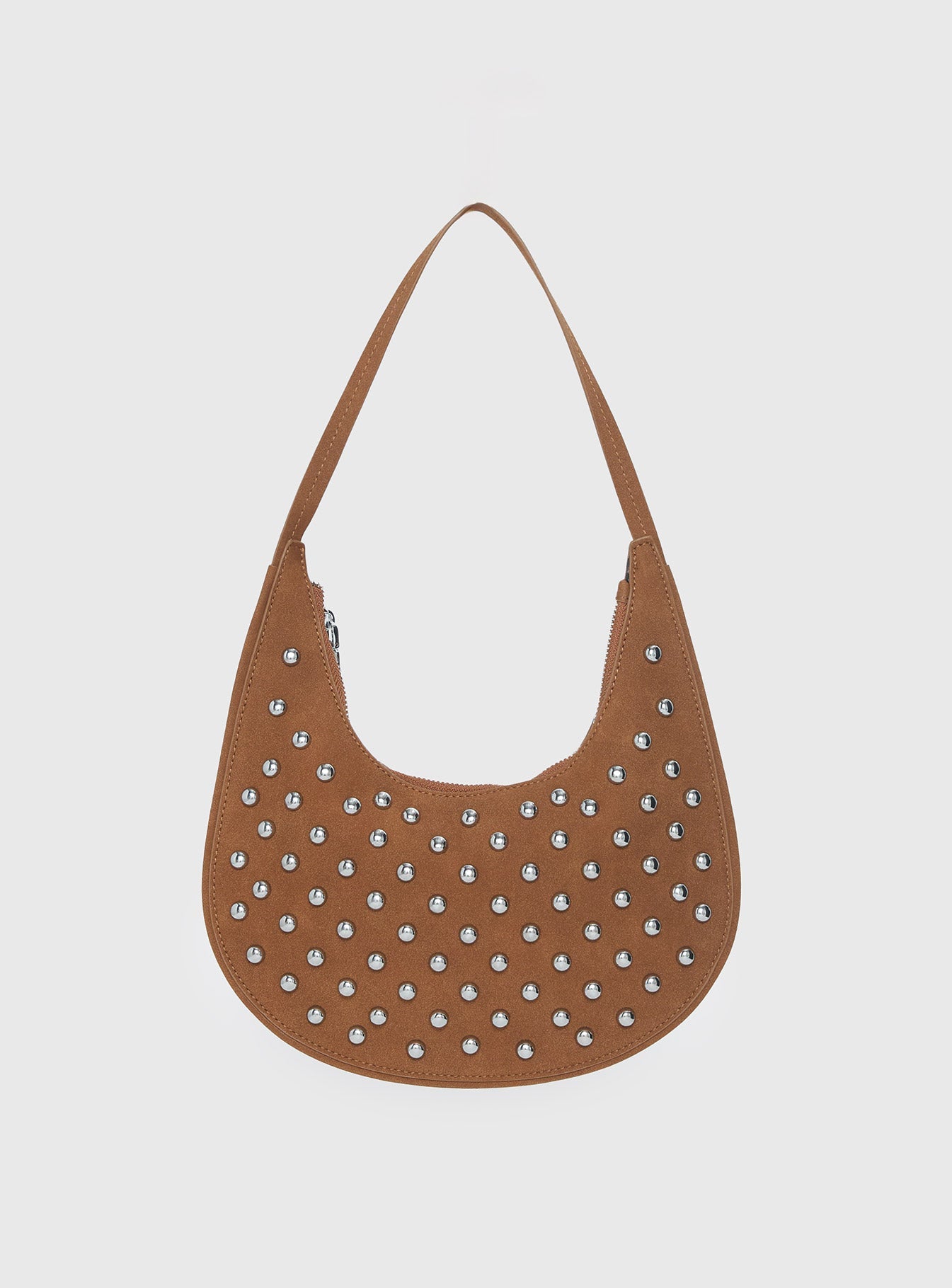 Like A Daydream Studded Bag Brown