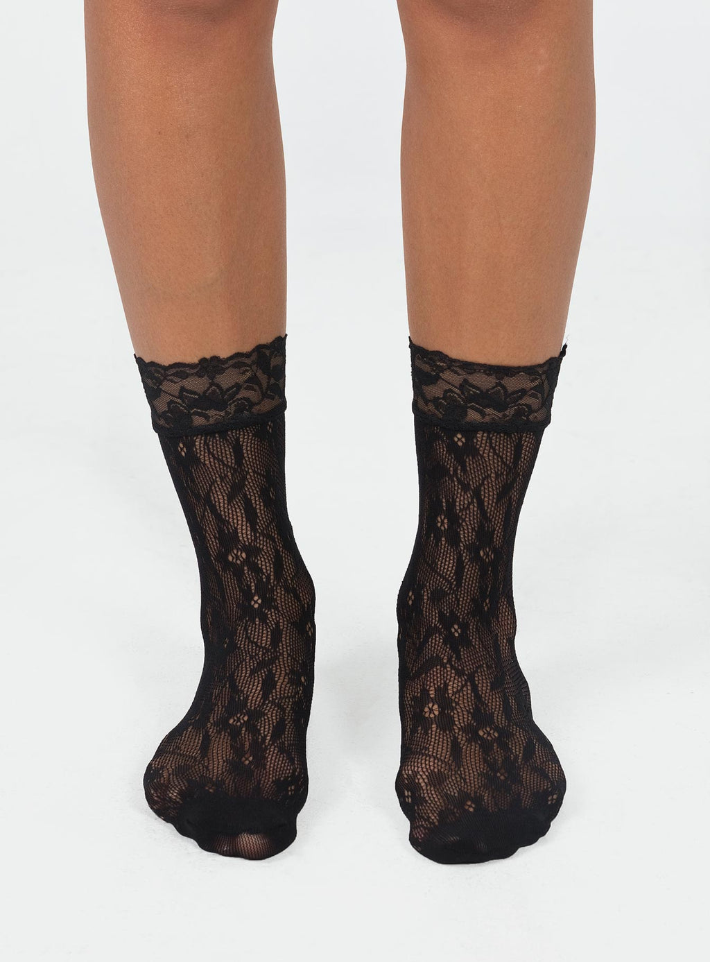 Bazley Lace Socks Black