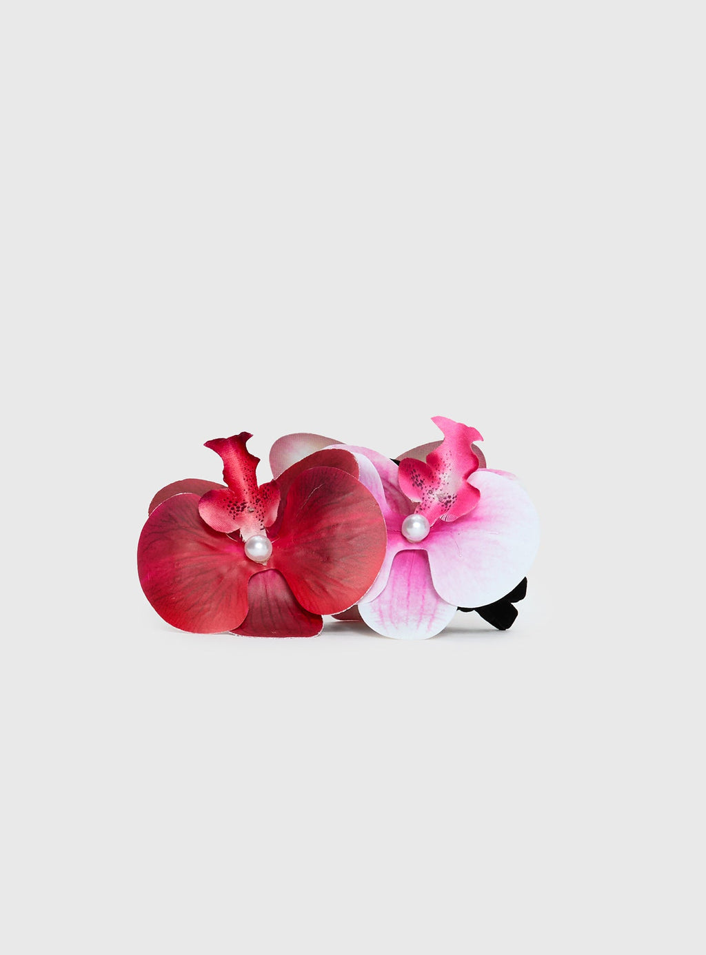 Calderra Orchid Hair Clips Pink