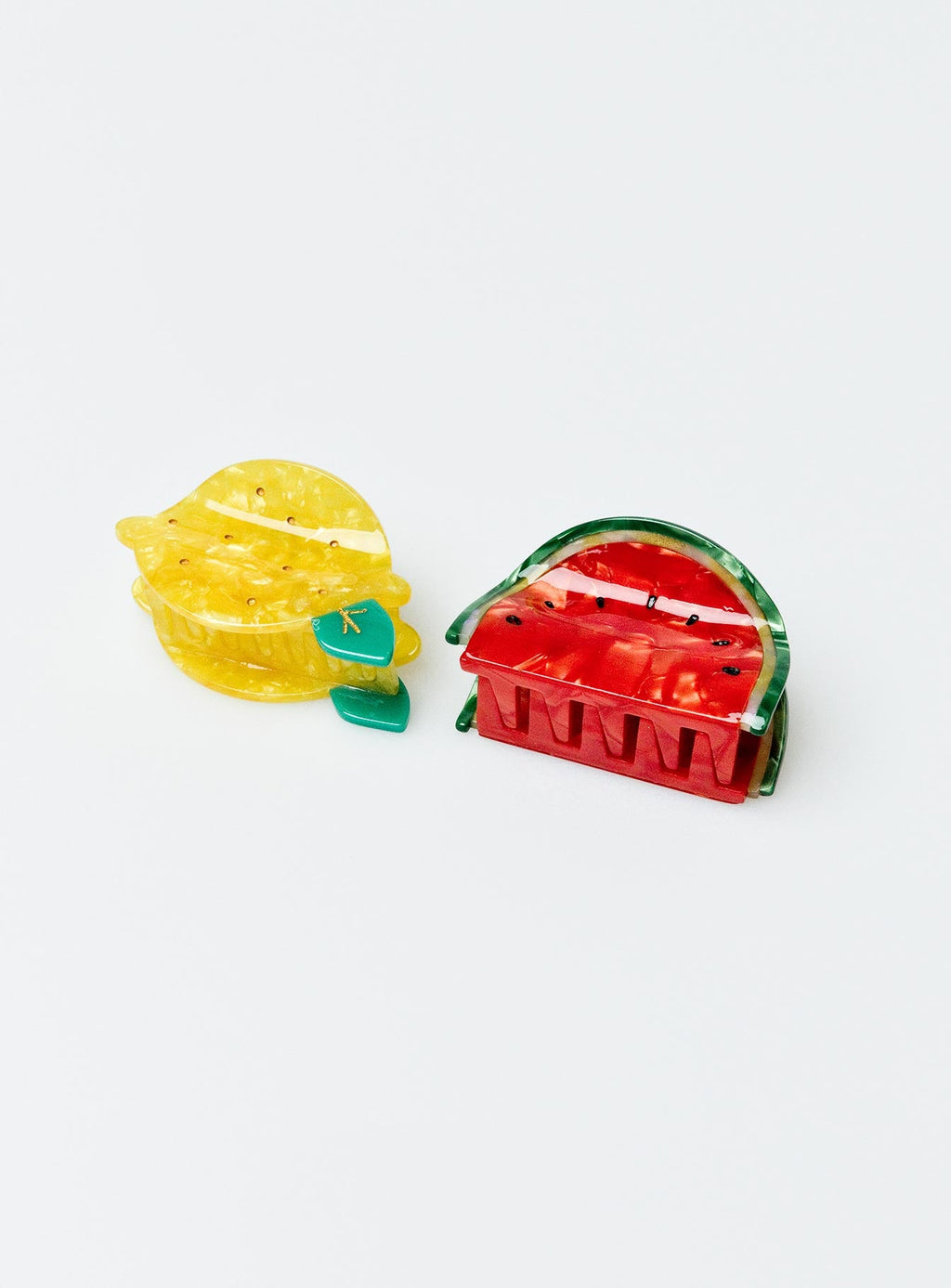 Fruity Hair Clip Pack Watermelon / Lemon