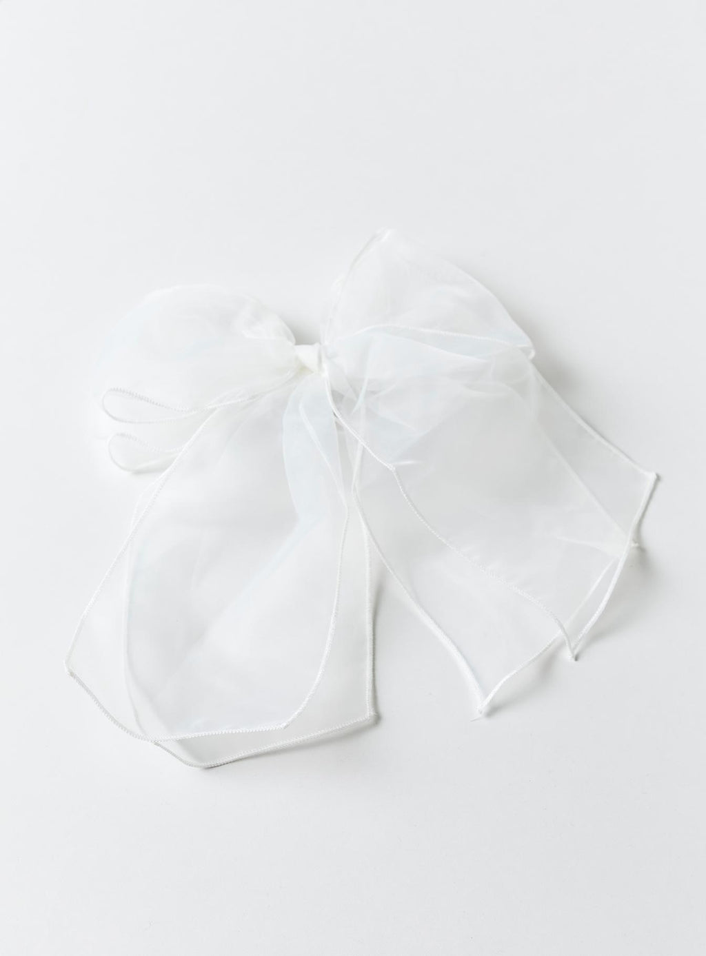 Wicks Hair Bow White