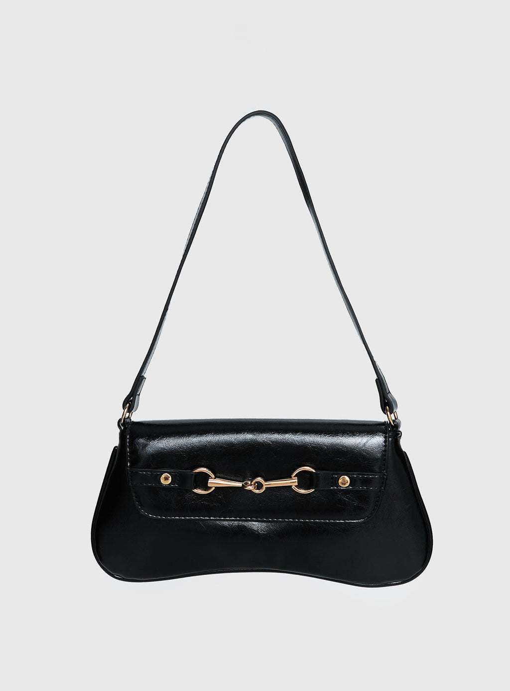 Pulse Shoulder Bag Black / Gold