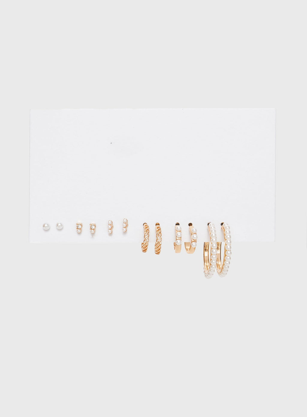 Faiyaz Earring Pack Gold
