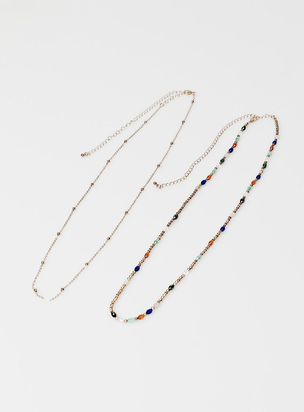 Nadia Beaded Chain Belt Multi