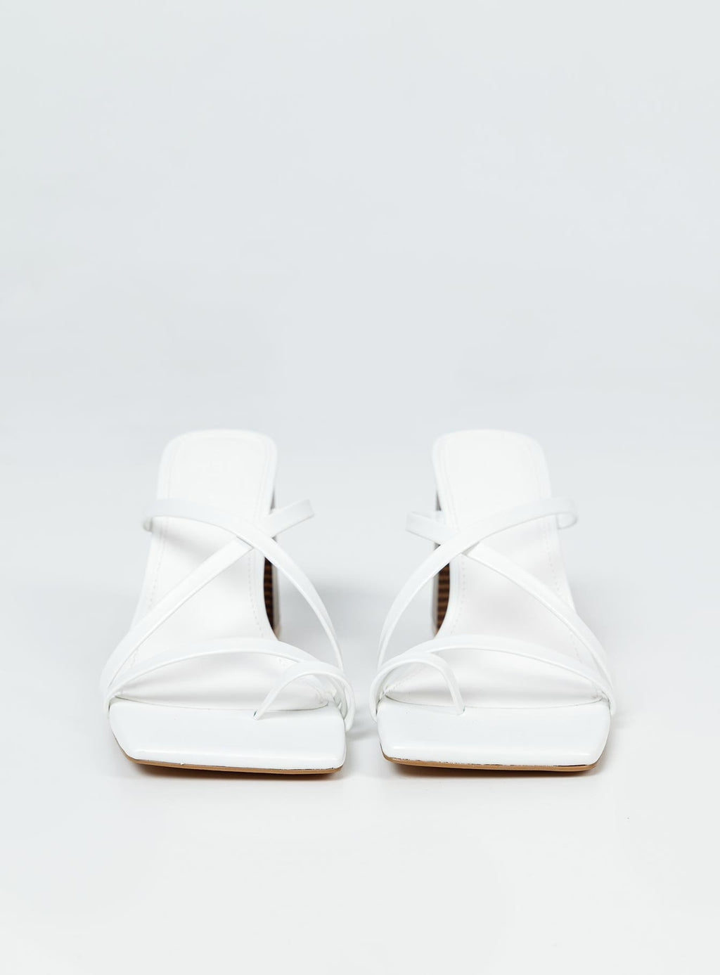 Layla Heels White