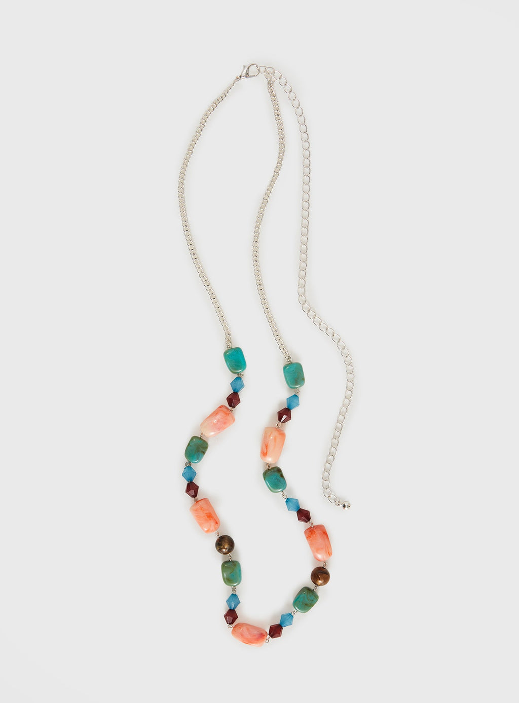 Elestren Beaded Chain Belt Multi