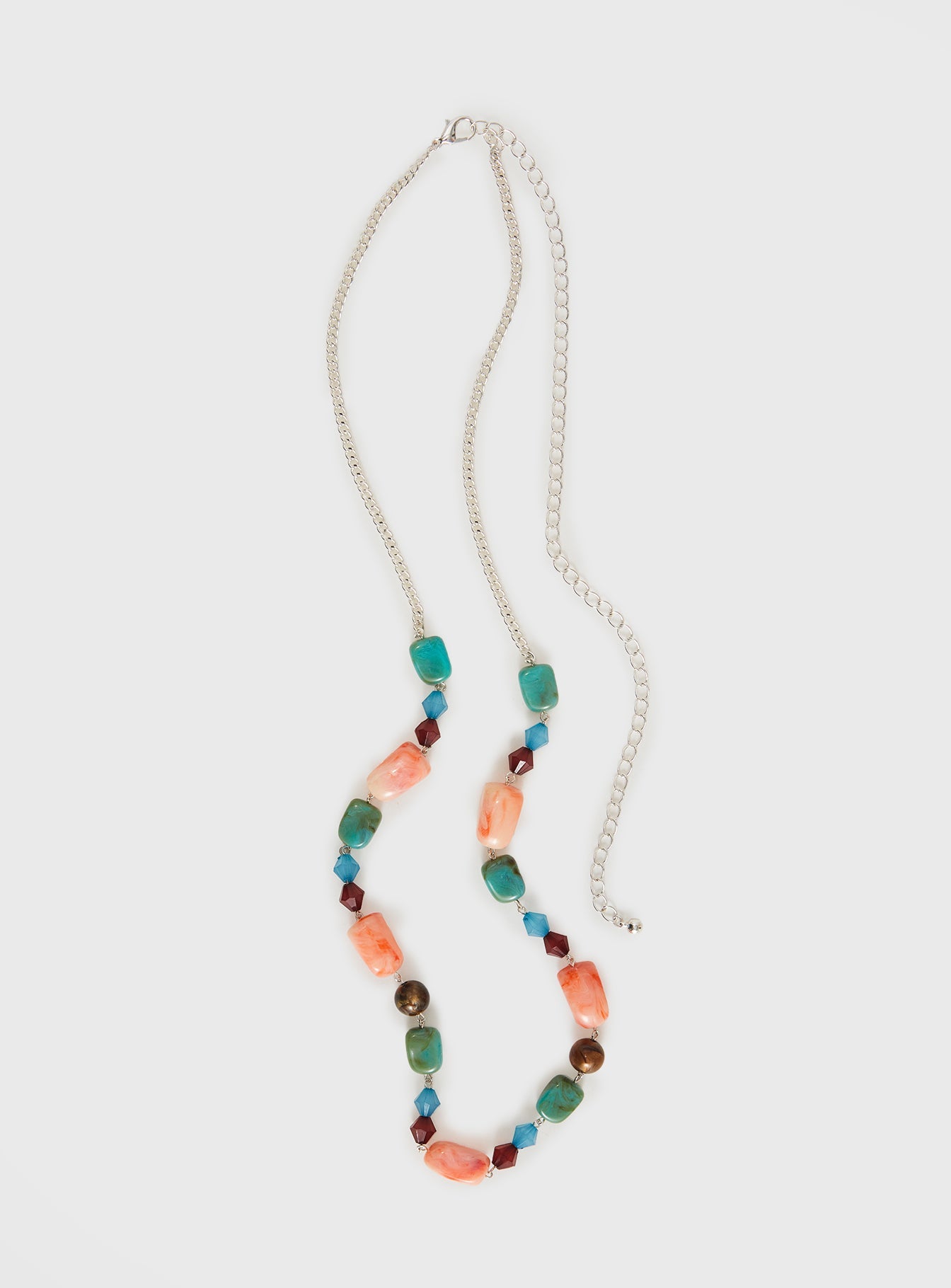 Elestren Beaded Chain Belt Multi