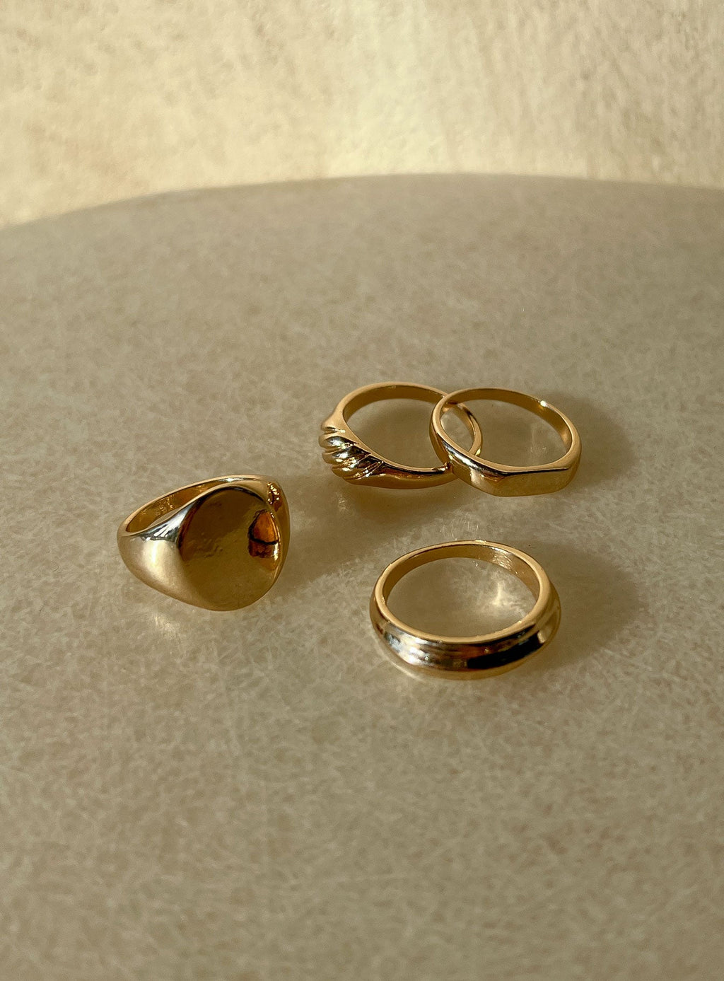 Voodoo Love Ring Set Gold Eco