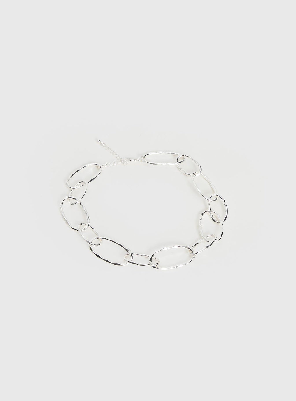 Labella Looped Necklace Silver