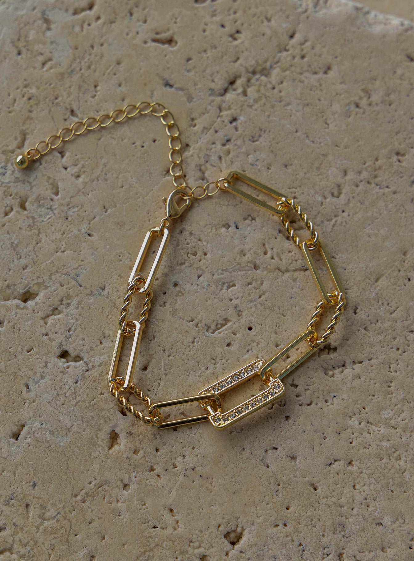 Darrow Chain Link Bracelet Gold