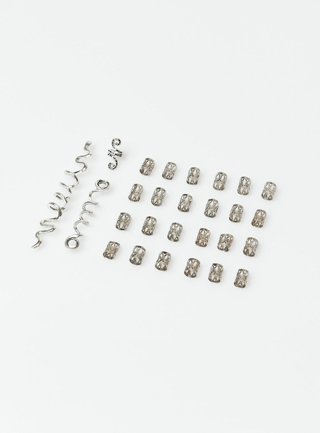 Tami Hair Rings Silver