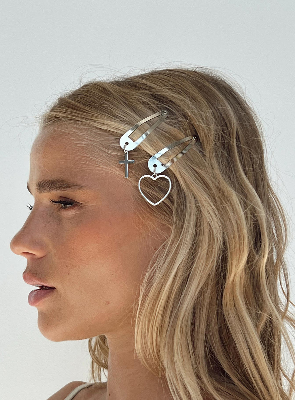 Jora Hair Clip Silver