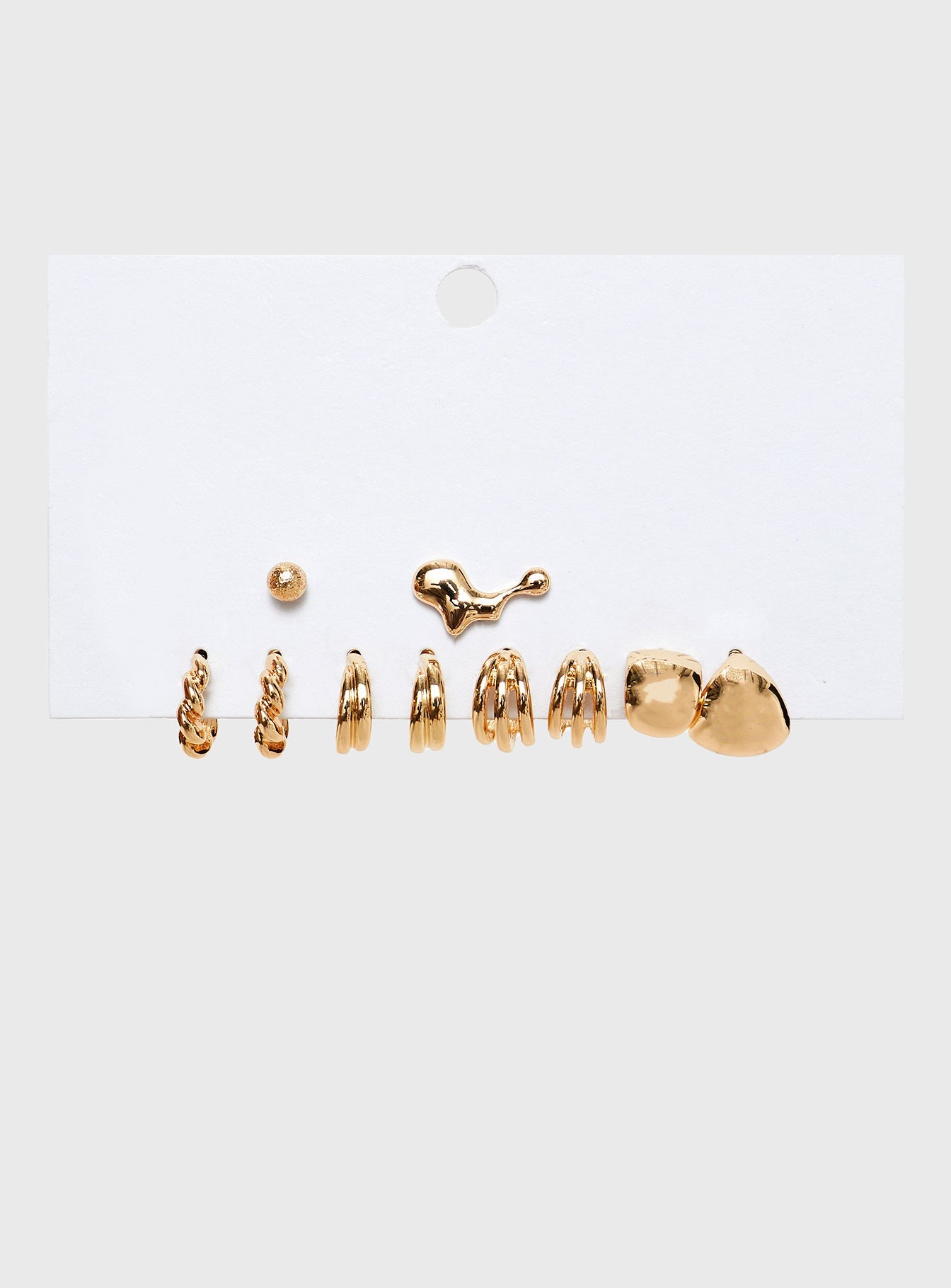Pantheress Earring Pack Gold