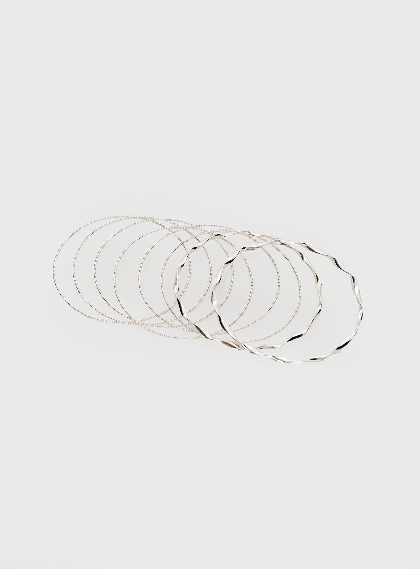 Kiesha Bracelet Pack Silver