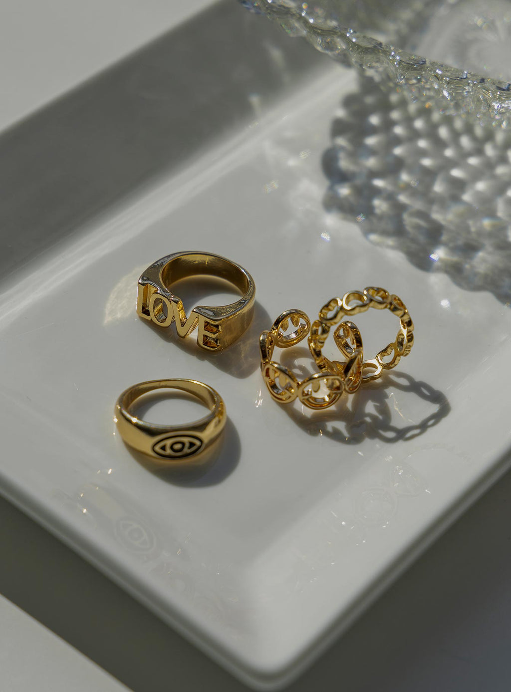 What is Love Ring Set Gold Eco