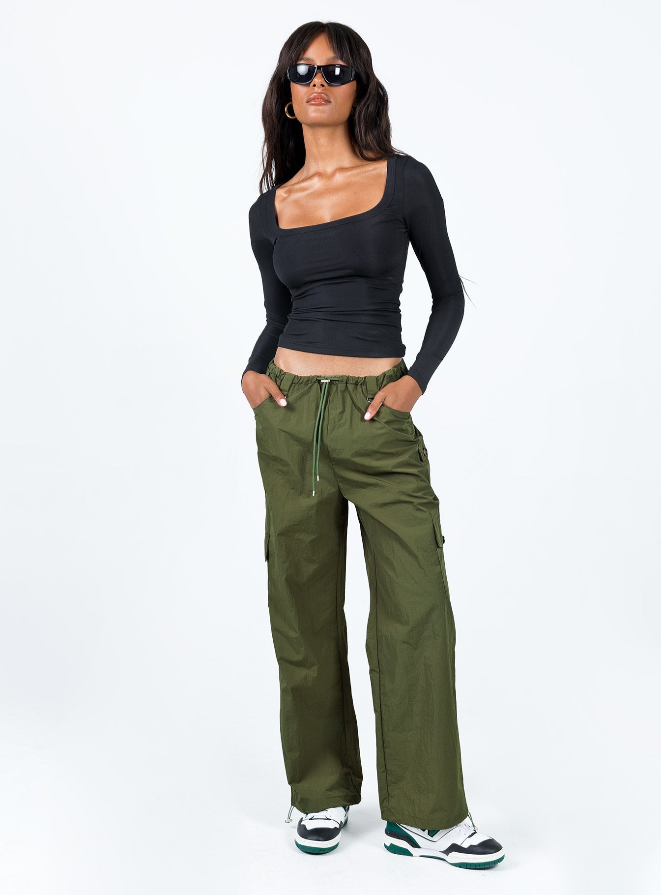 Erave Parachute Pants Khaki