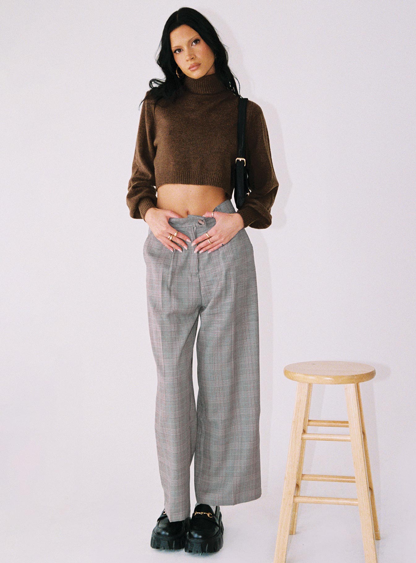 Vail Pants Beige Check