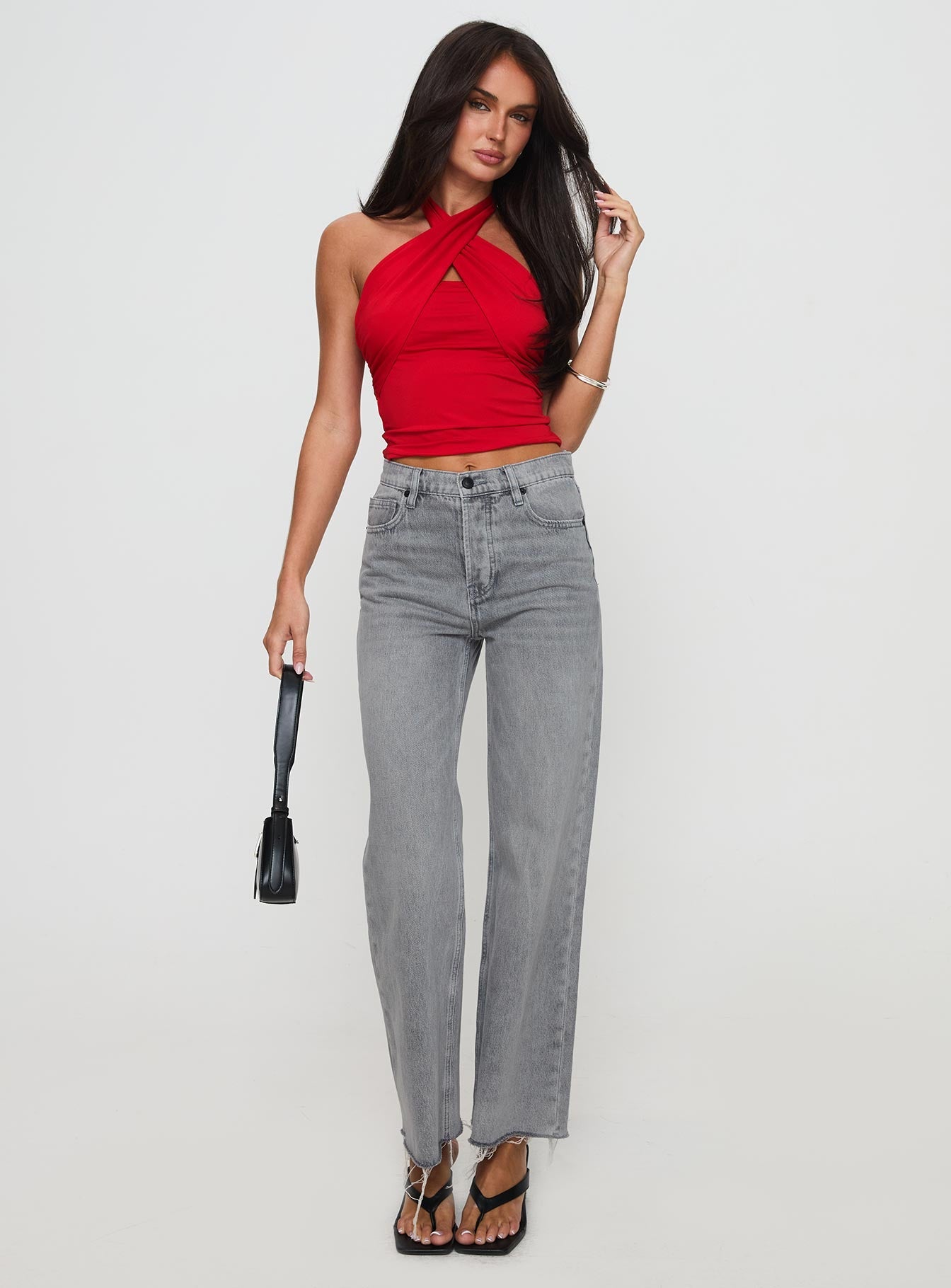 Fawcett Jeans Grey Wash Denim