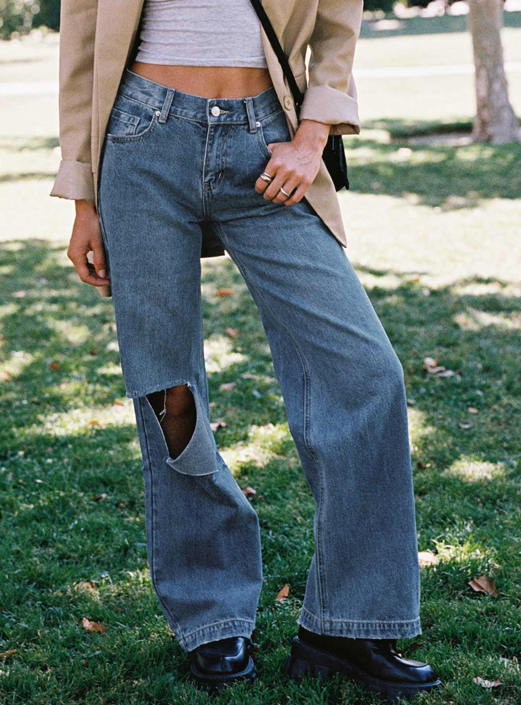 Livvy Jeans Mid Wash Denim