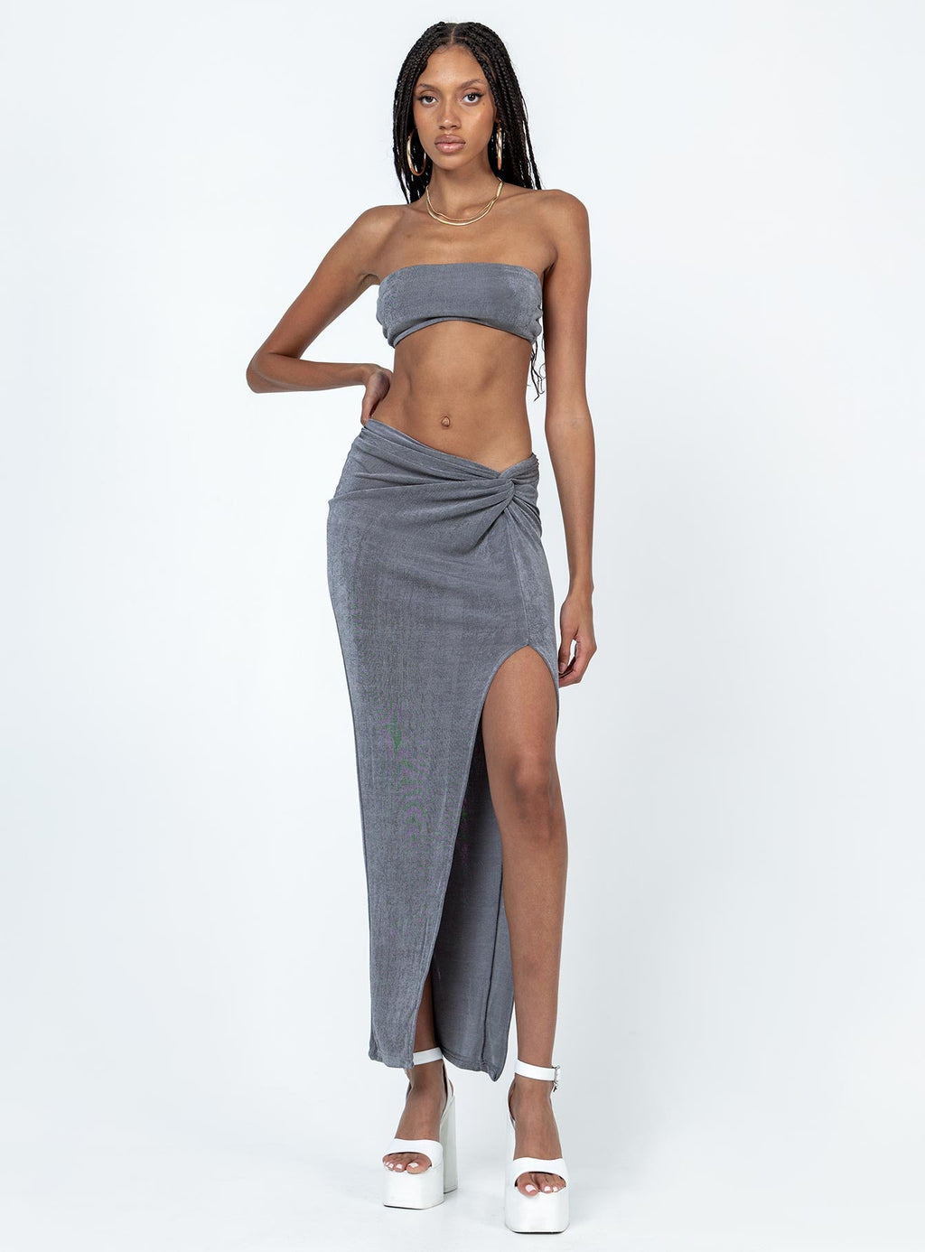 Karley Twist Set Grey