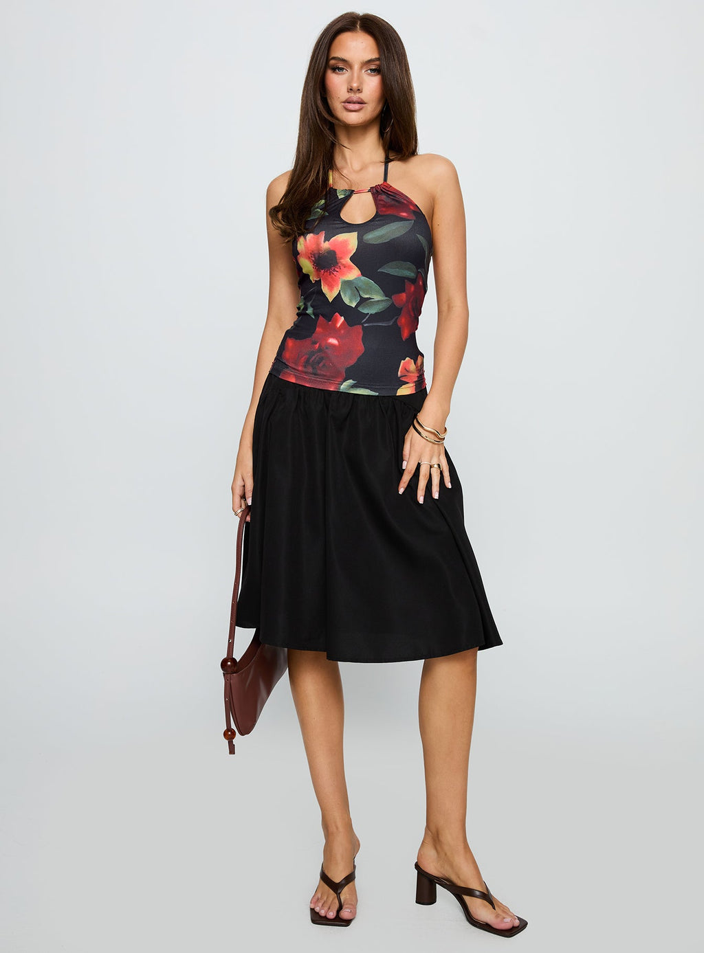 Inside Jokes Top Floral Multi