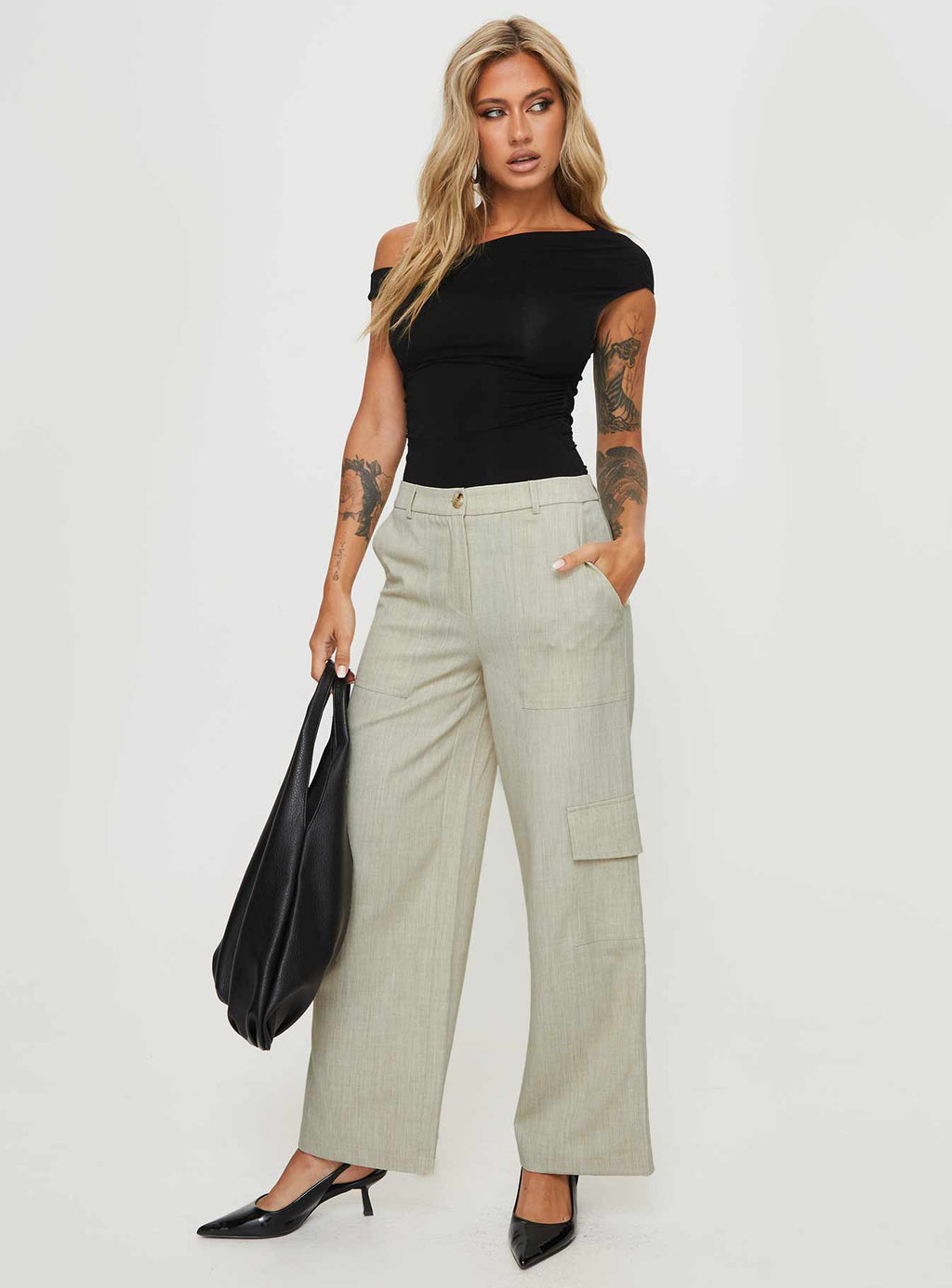 Stacks Cargo Pant Beige