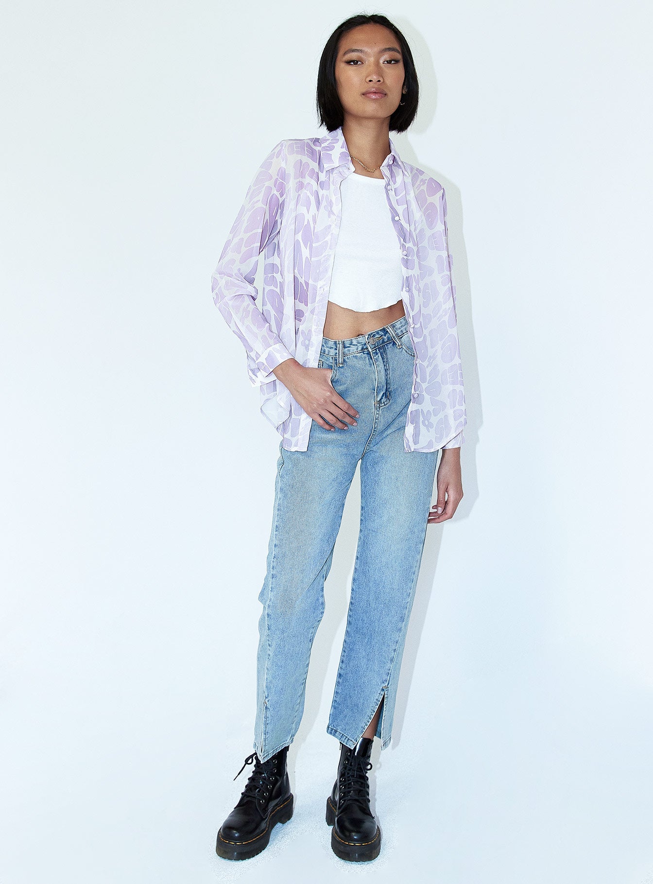 Send Love Shirt Purple