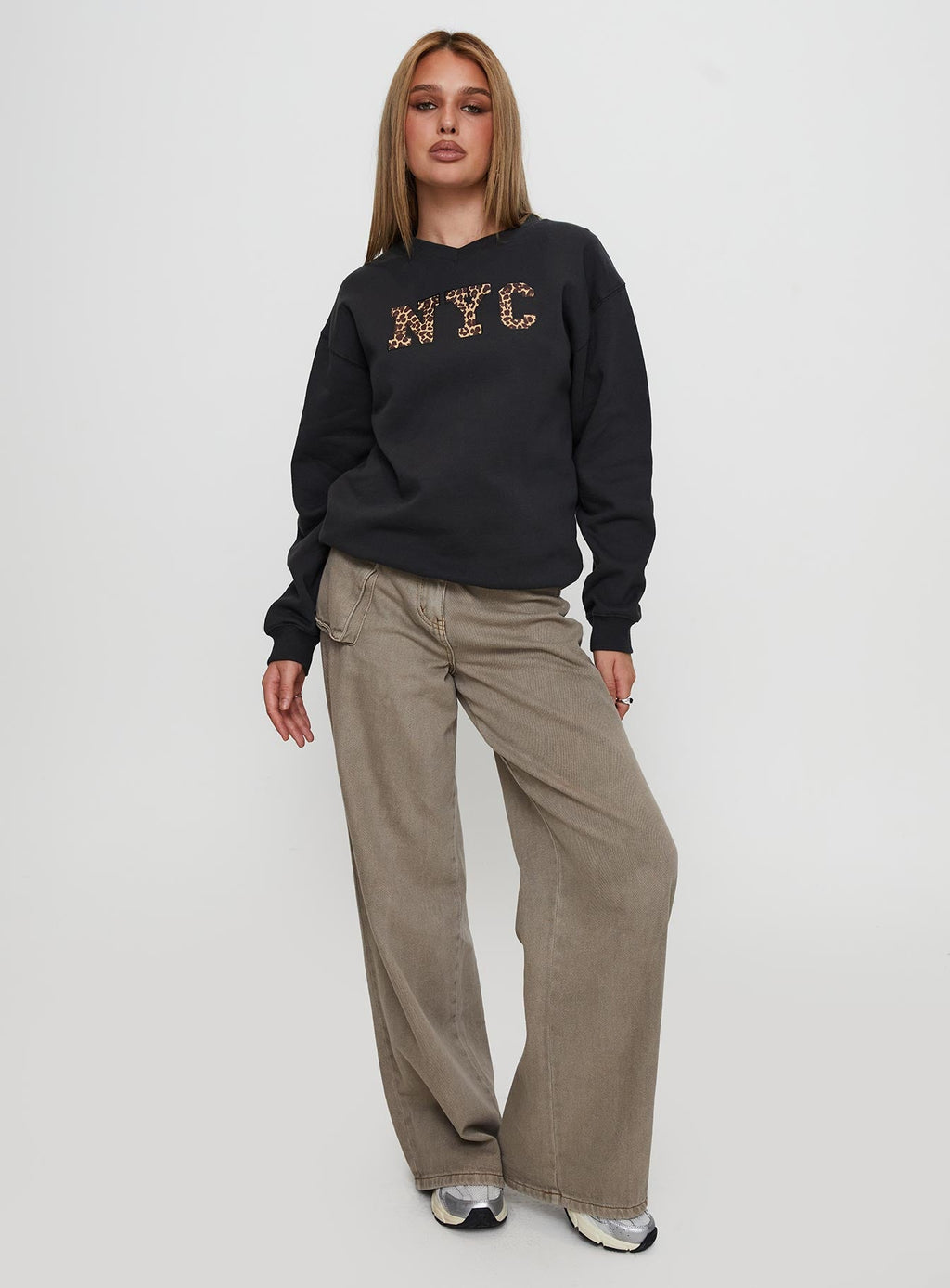 Wild In NYC Sweater Black