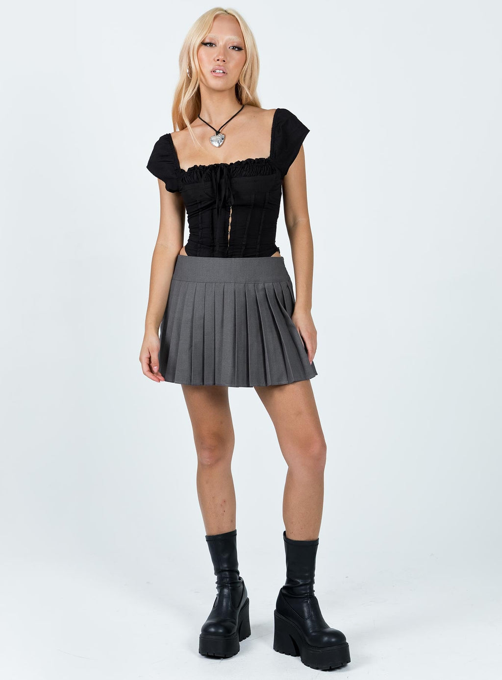 Malany Corset Top Black