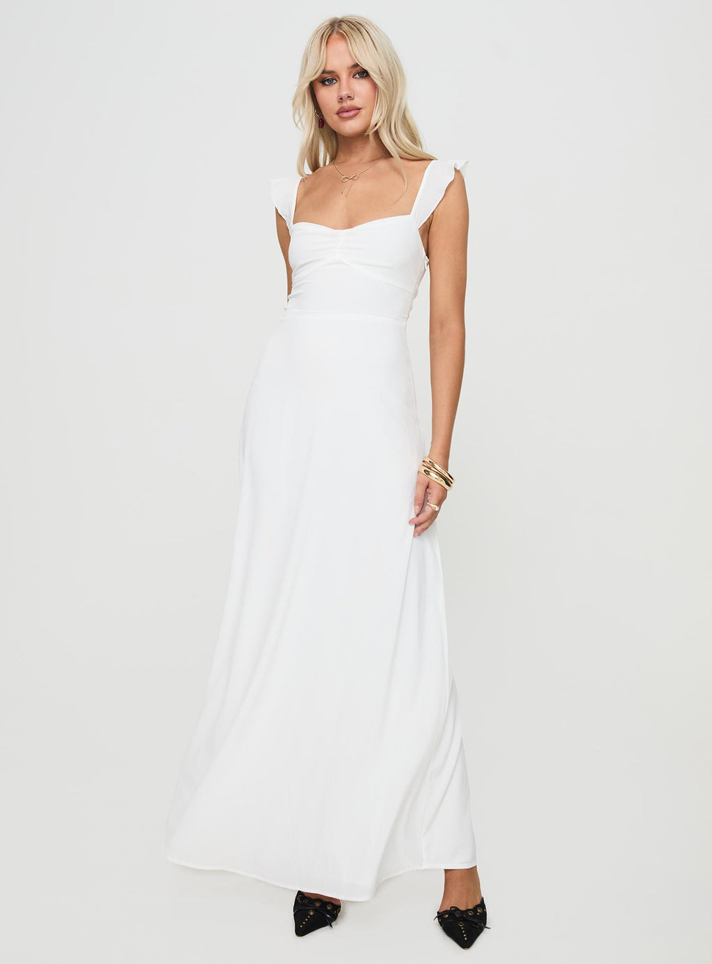 Landon Maxi Dress White