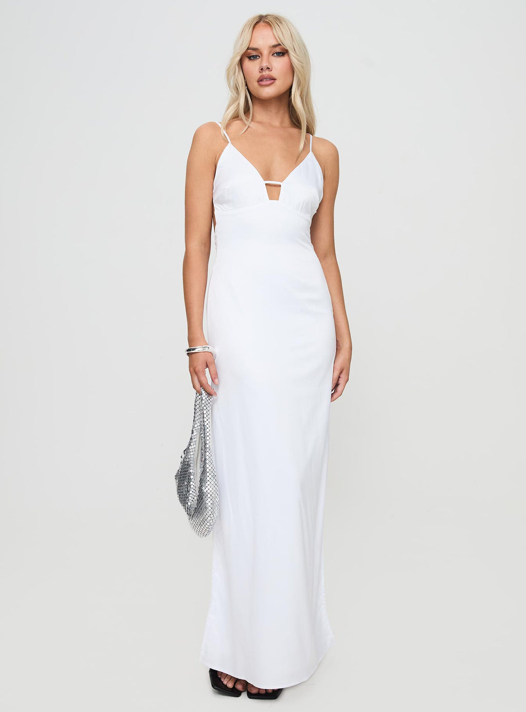 Atheria Maxi Dress White