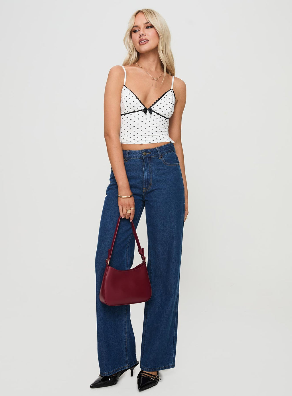 Rune Top White / Black