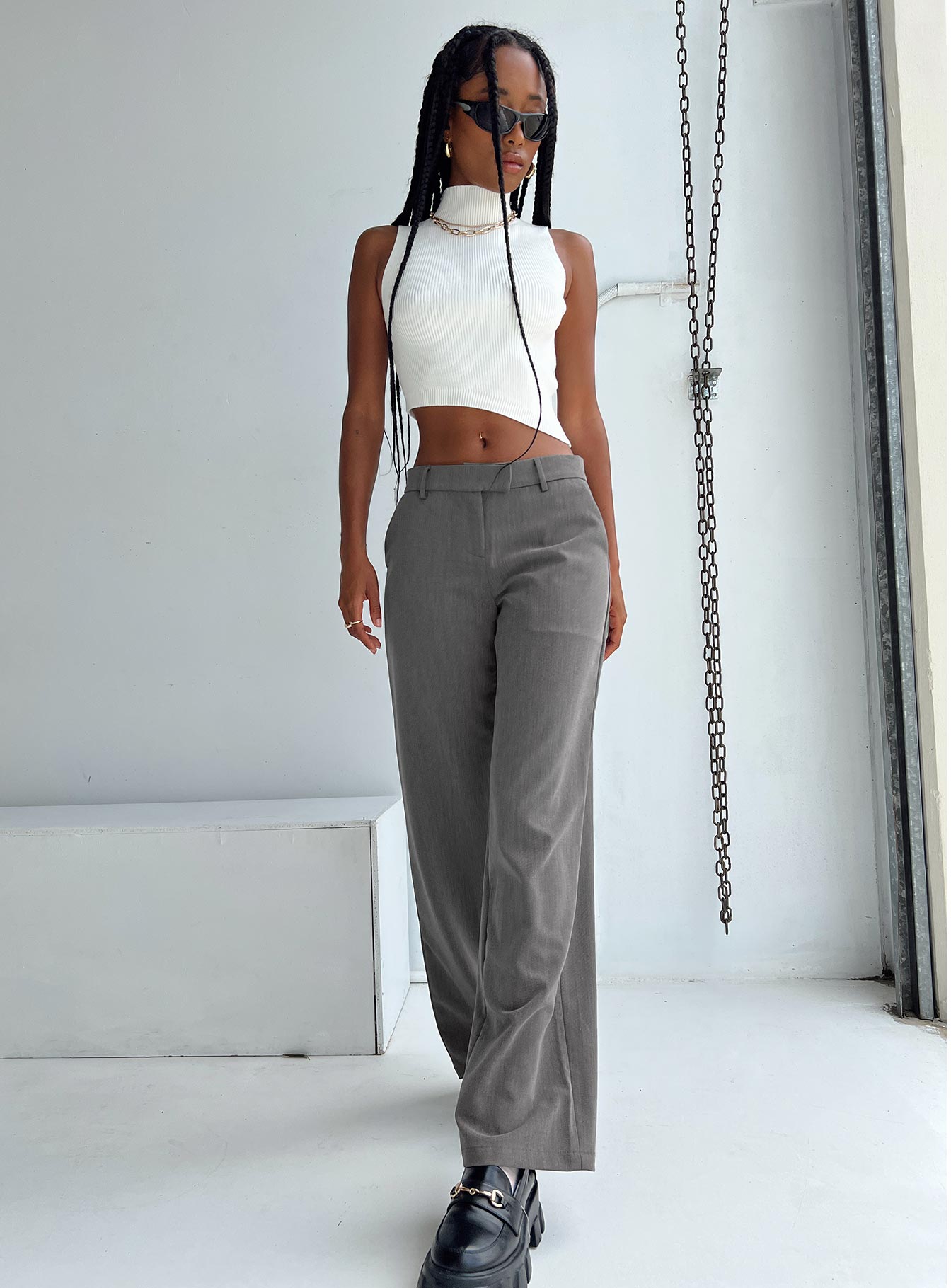 Motel Jabba Trouser Charcoal