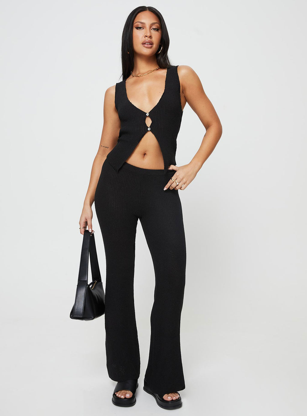 Jardine Knit Set Black