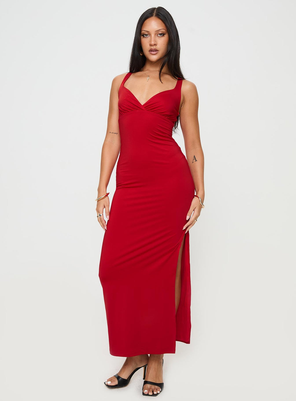 Wandella Maxi Dress Red