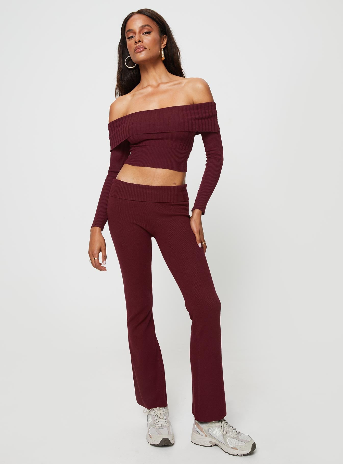 Westaway Pants Burgundy