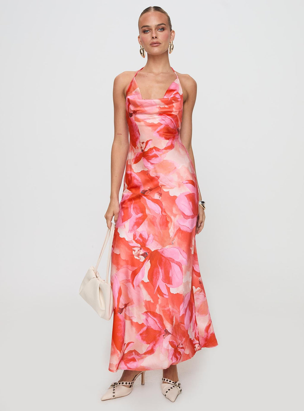 Simor Maxi Dress Red