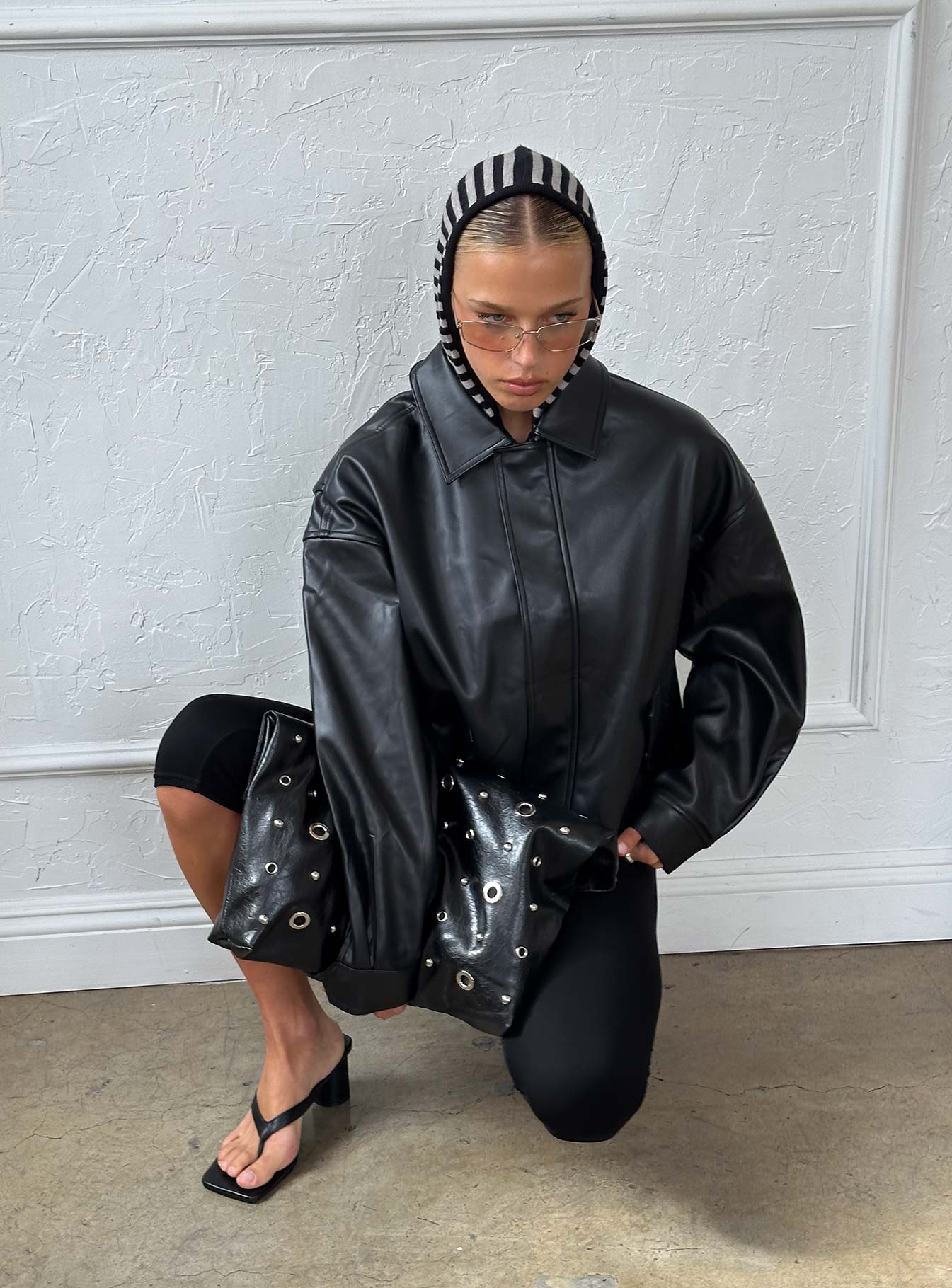 Kenny Bomber Jet Black