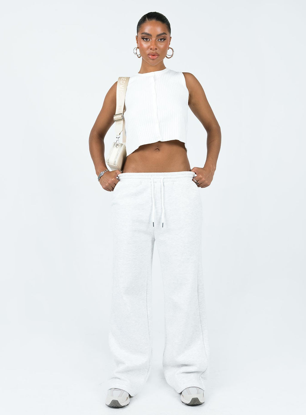 Alisma Vest Top White