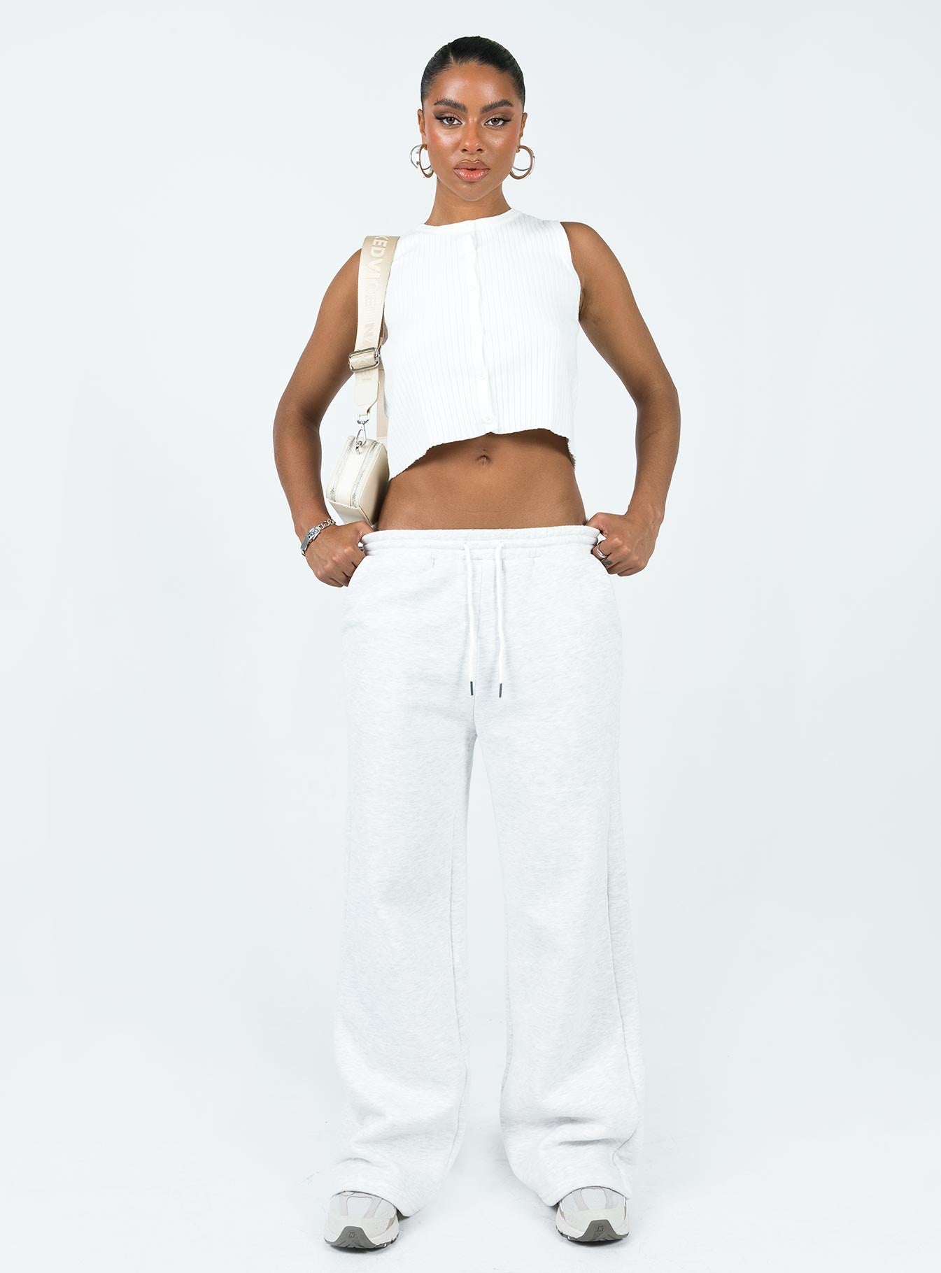 Alisma Vest Top White