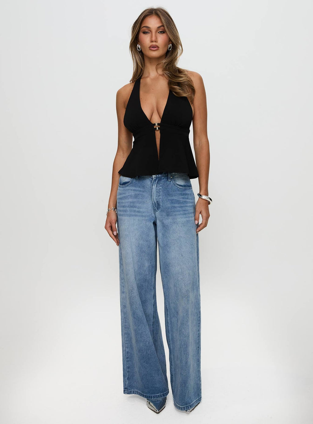 Brealle Halter Top Black