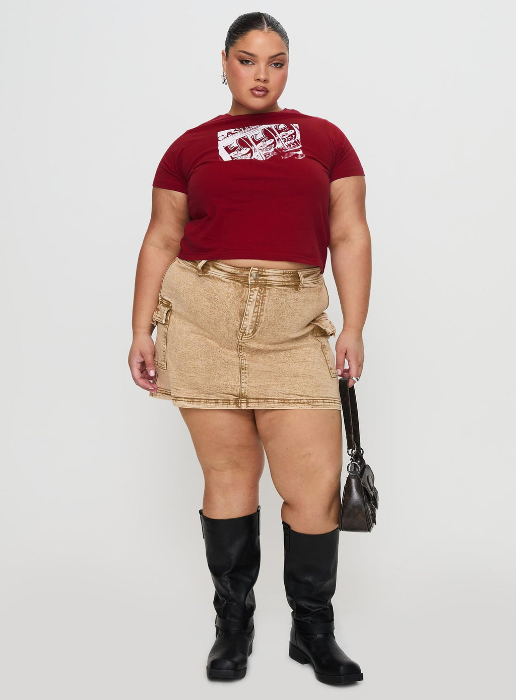 You Do You Tee Red Curve