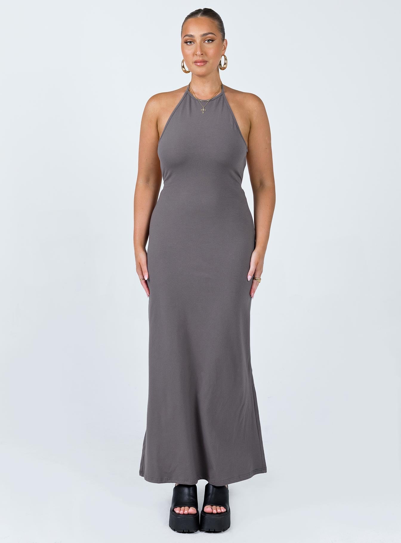 Caterina Maxi Dress Grey