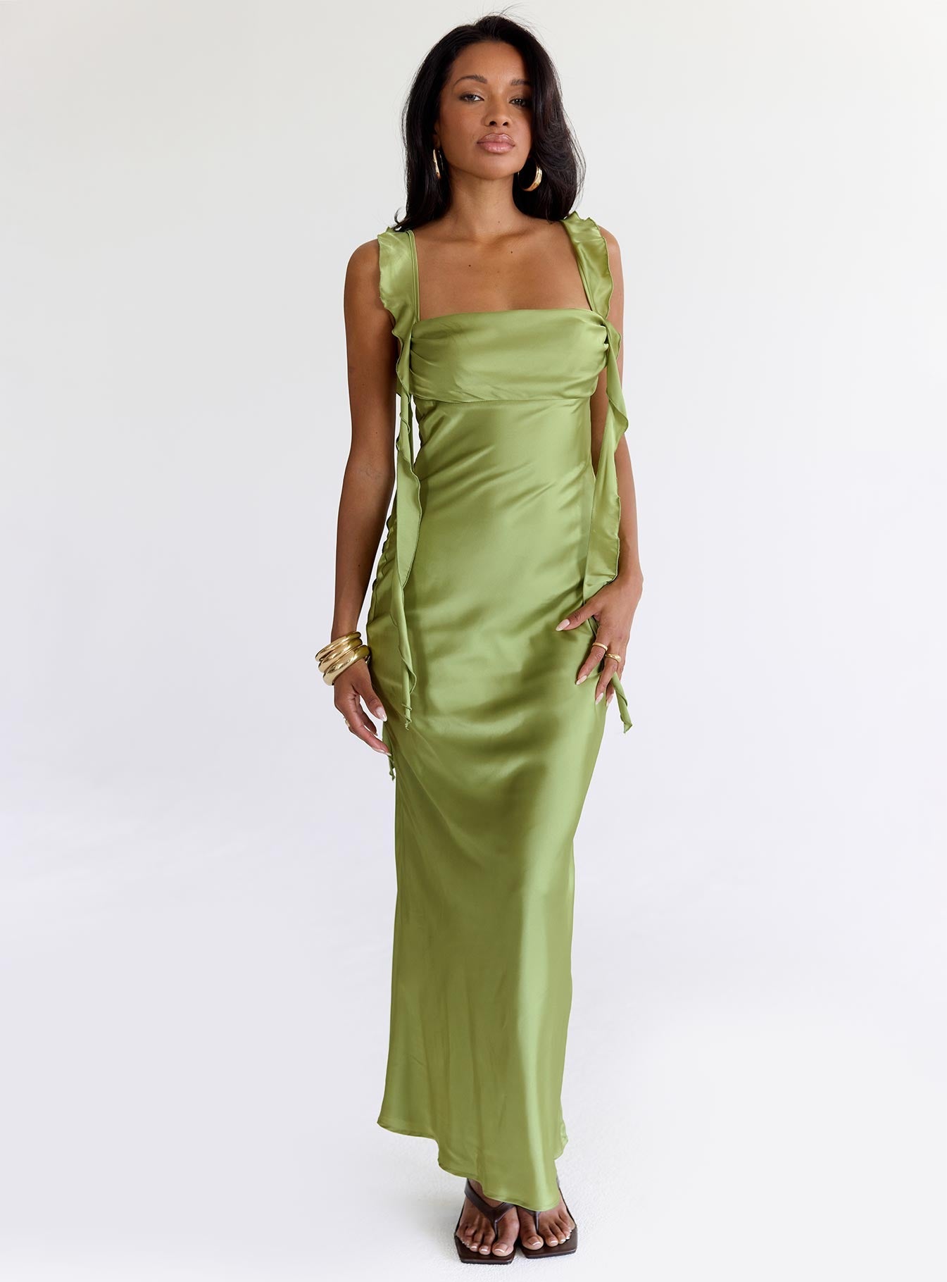 Lanai Maxi Dress Olive
