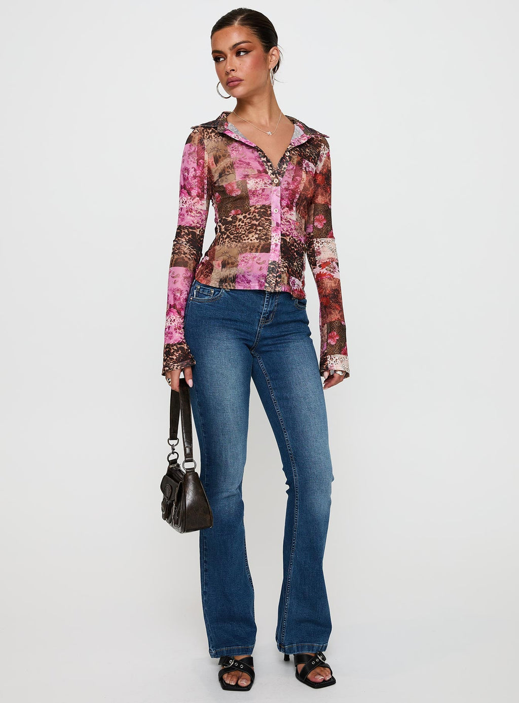 Maribou Long Sleeve Top Multi
