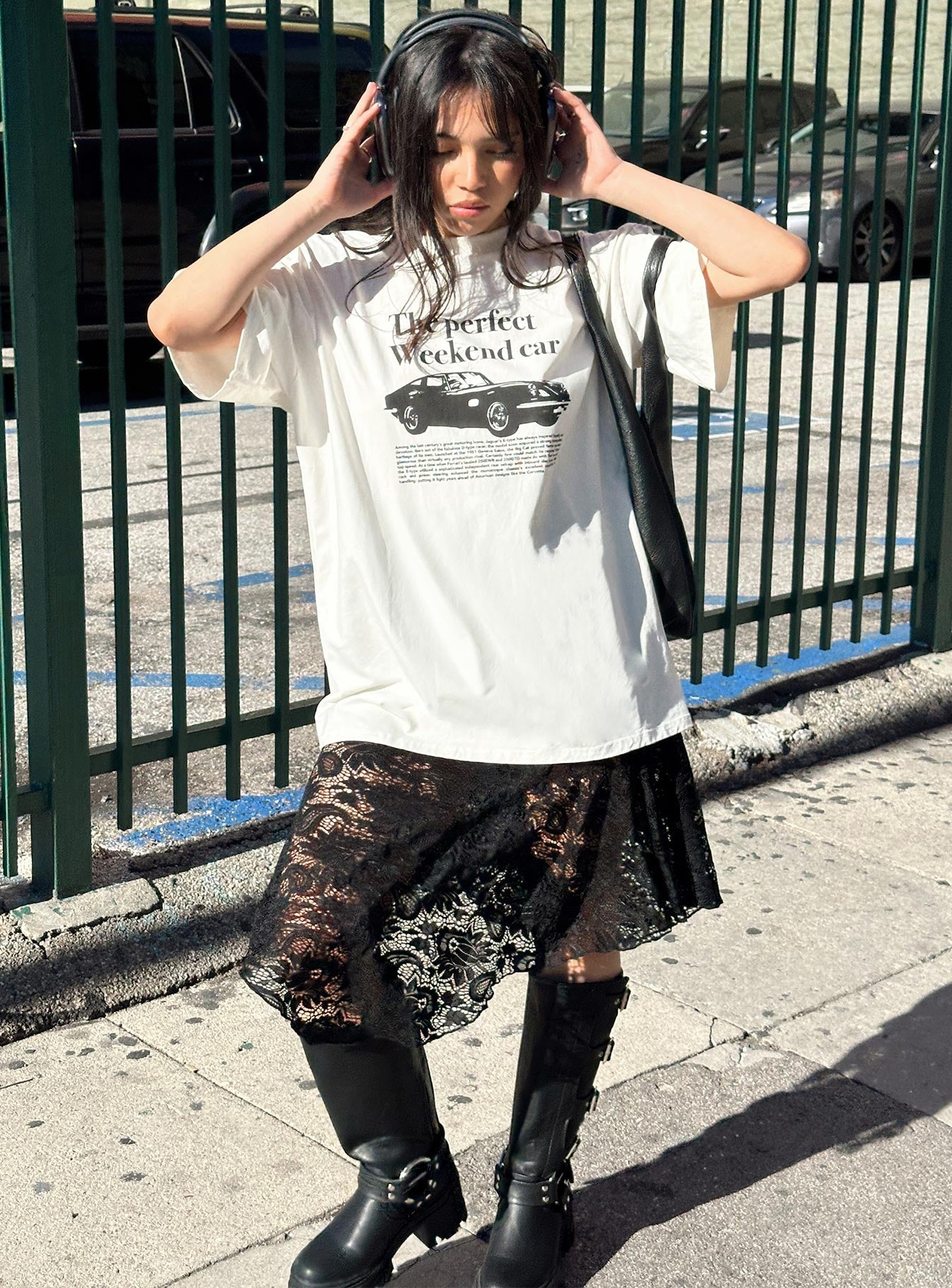 Vana Midi Skirt Jet Black