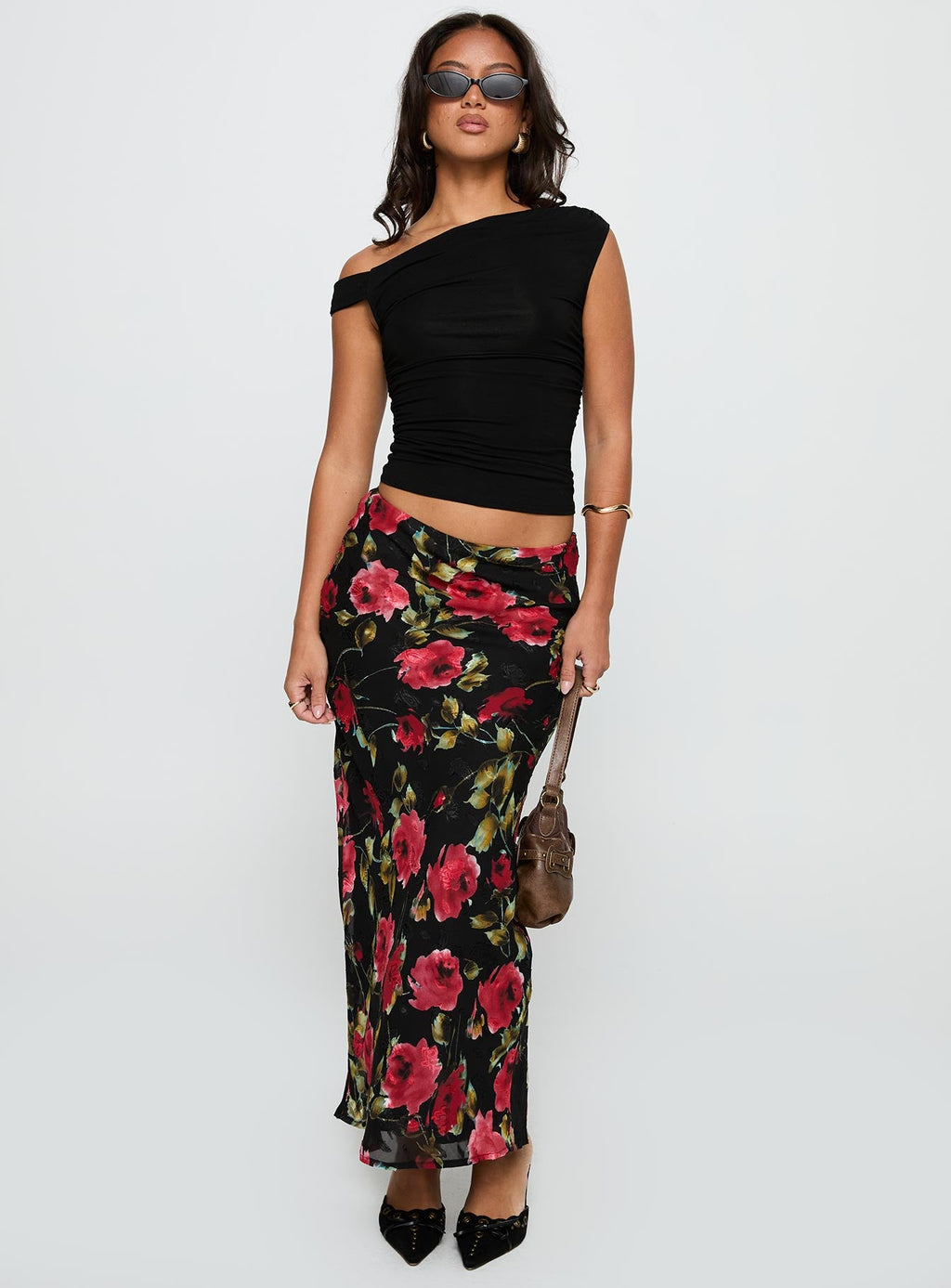 Emaretta Maxi Skirt Multi Floral