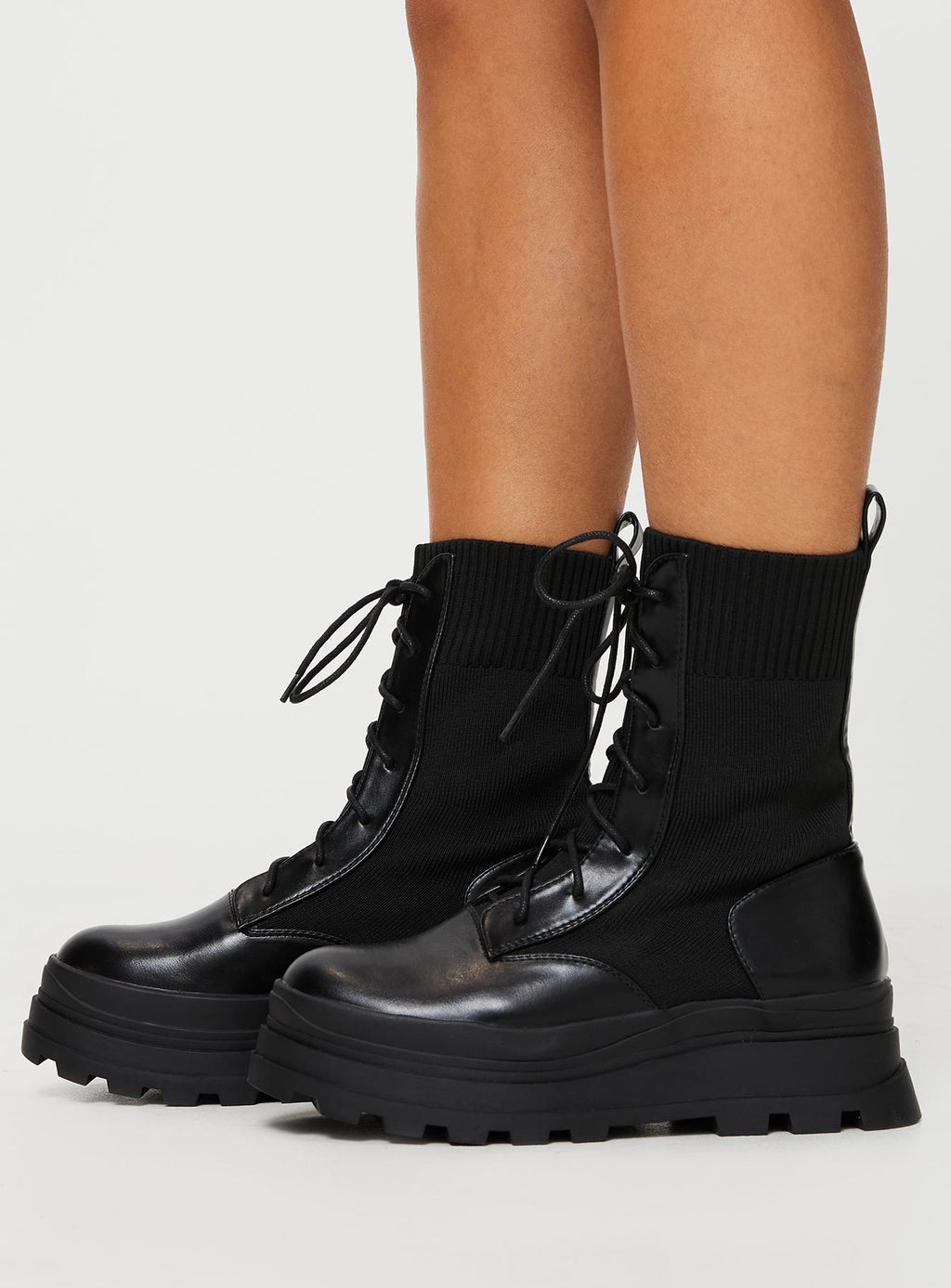 Muscle Boots Black